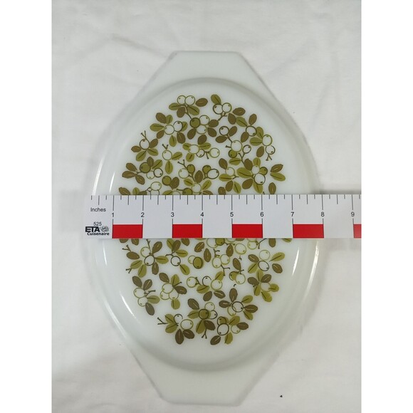 Vintage Pyrex 945  Verde Green Olive Ovenware Casserole  Lid ONLY FD4 - Picture 3 of 9